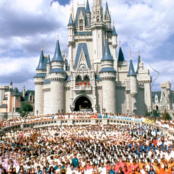 Disney World opens in Orlando