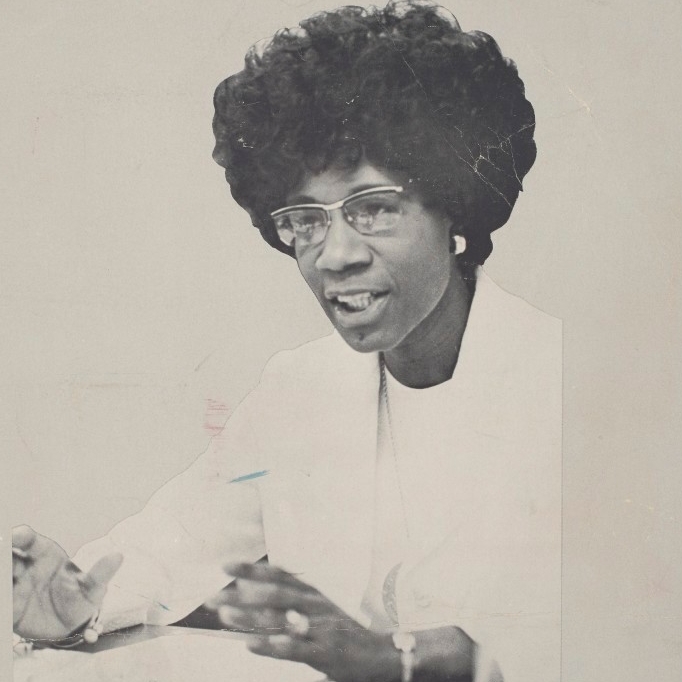 Shirley Chisholm runs for POTUS