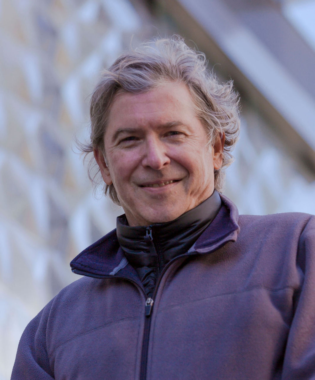 Person posing for headshot