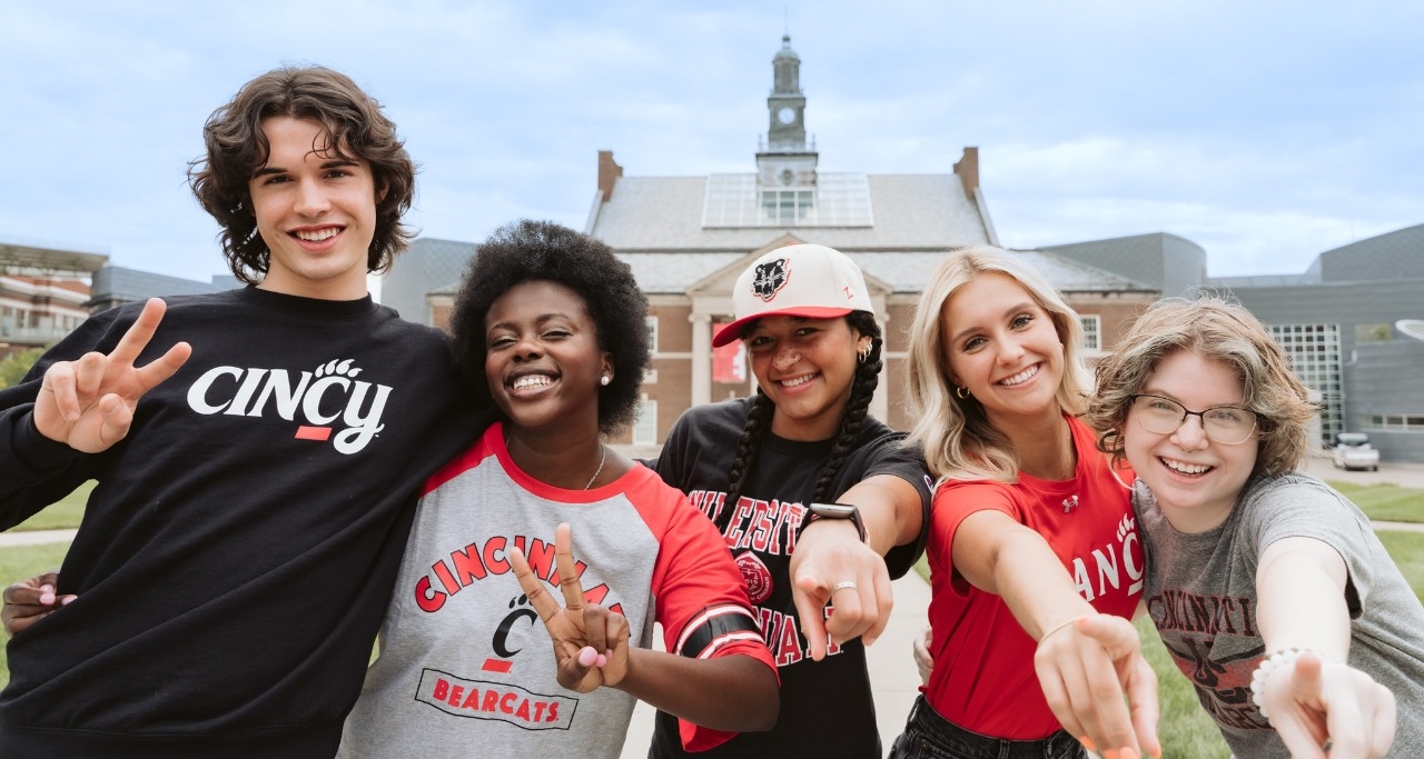 twirlers during the homecoming parade
