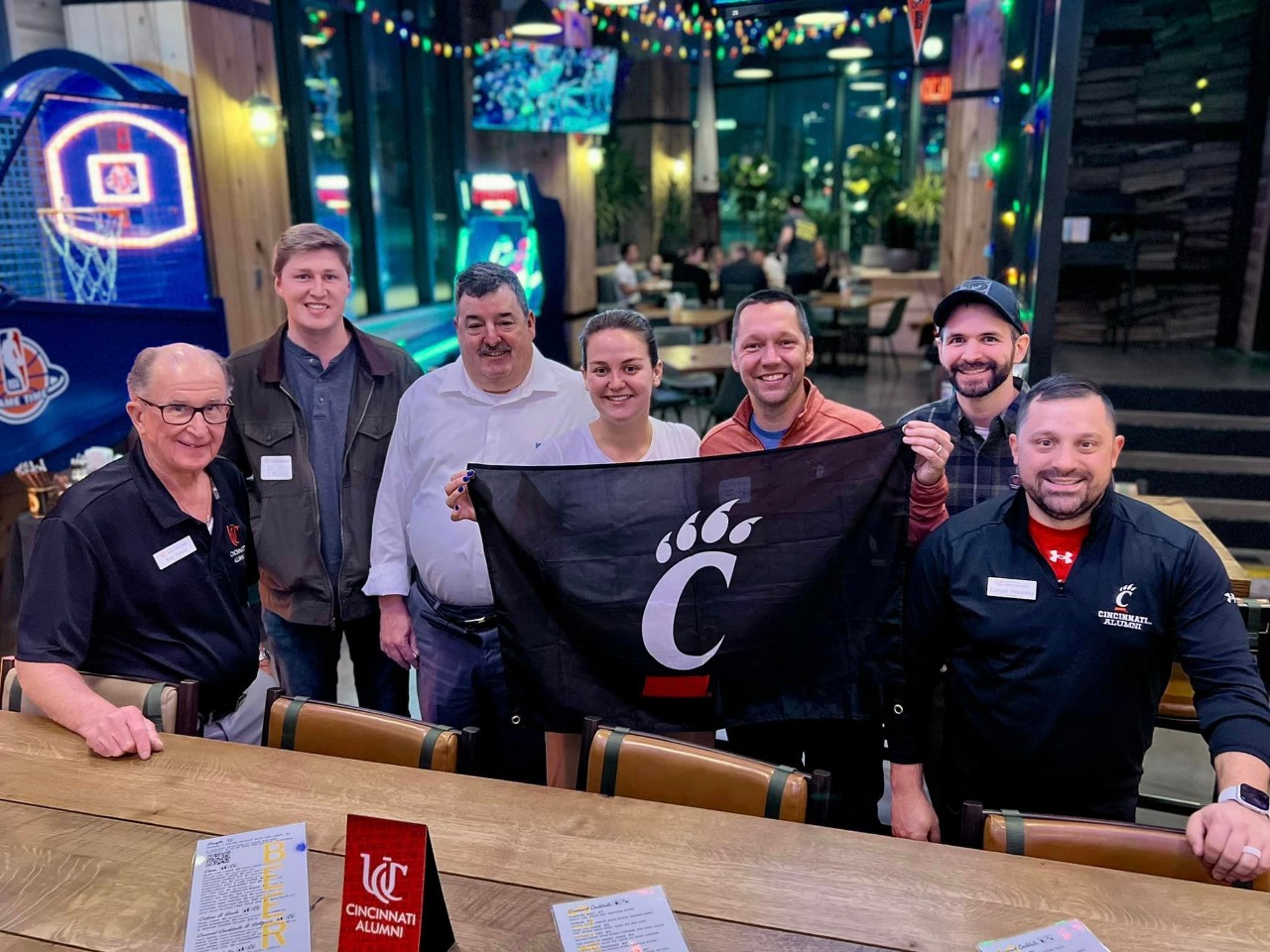 Cleveland Bearcats posing as a group