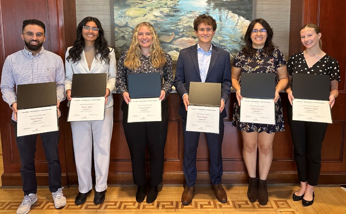 2024 CEAS Alumni Scholarship recipients